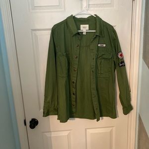 Army made love jacket